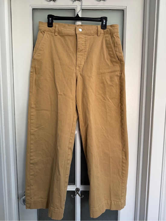 Everlane Pants - Everlane Utility Wide-Leg Pant Chinos in Camel